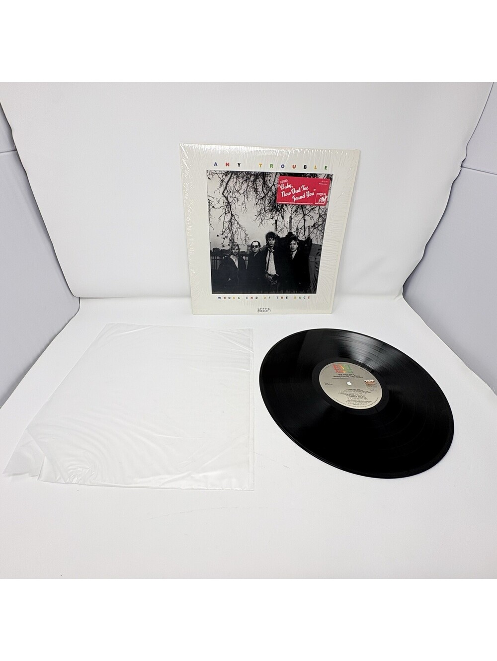 1984 Any Trouble Wrong End Of The Race Record LP EMI America Records